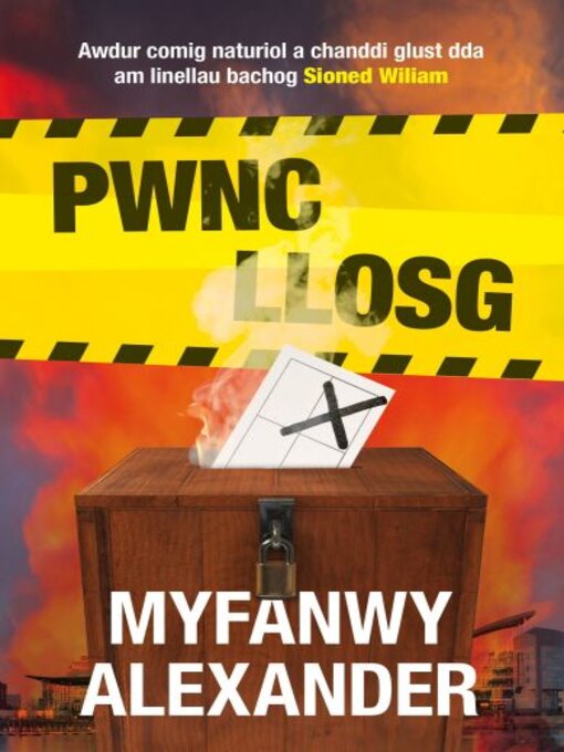 Title details for Pwnc Llosg by Myfanwy Alexander - Wait list